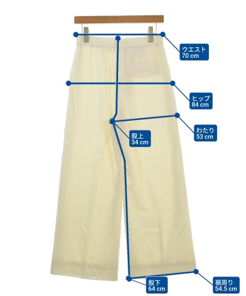 theory luxe（セオリーリュクス）スラックス 白 サイズ:38(M位) レディース/2200655950165