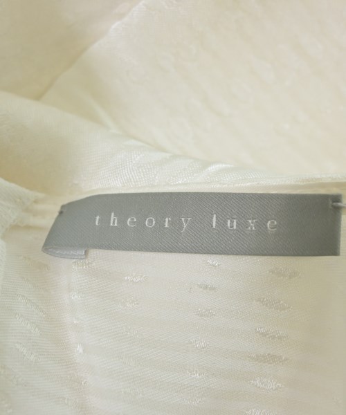 theory luxe（セオリーリュクス）ブラウス 白 サイズ:38(M位) レディース/2200655975052