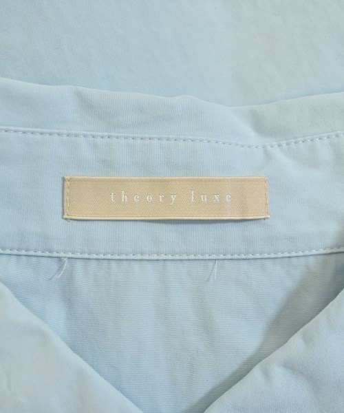 theory luxe（セオリーリュクス）カジュアルシャツ 青 サイズ:38(M位) レディース/2200649795055