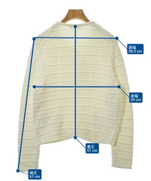 theory luxe（セオリーリュクス）カーディガン 白 サイズ:38(M位) レディース/2200649862108