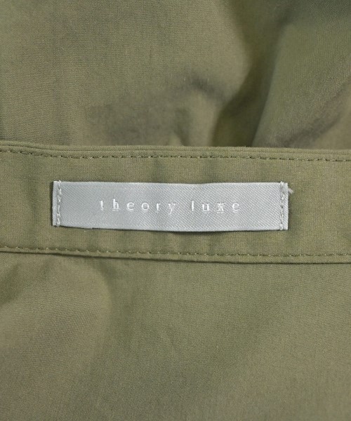 theory luxe（セオリーリュクス）シャツワンピース カーキ サイズ:32(XXS位) レディース/2200652863055