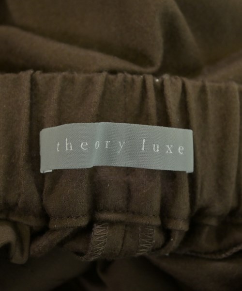 theory luxe（セオリーリュクス）スラックス 茶 サイズ:36(S位) レディース/2200653577029