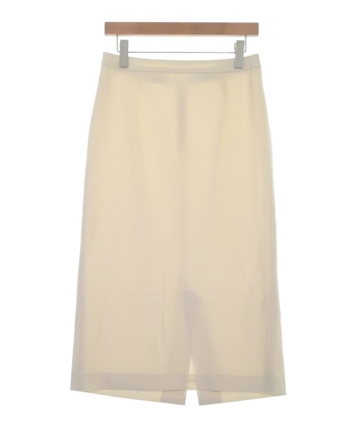 theory luxe(セオリーリュクス)ロング・マキシ丈スカート 白 サイズ:42(L位)/2200646645360