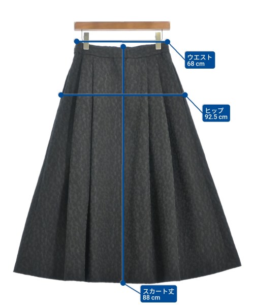 theory luxe（セオリーリュクス）ロング・マキシ丈スカート 黒 サイズ:42(L位) レディース/2200646645407