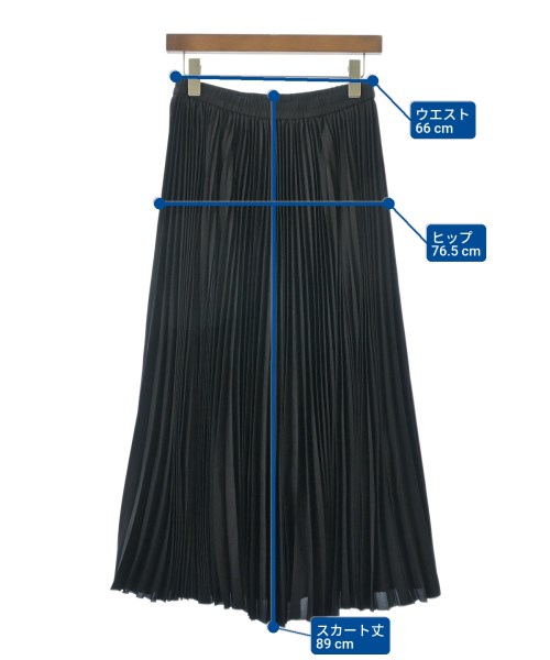 theory luxe（セオリーリュクス）ロング・マキシ丈スカート 黒 サイズ:38(M位) レディース/2200646645445