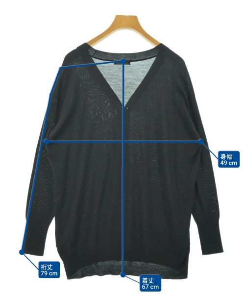 theory luxe（セオリーリュクス）カーディガン 黒 サイズ:38(M位) レディース/2200646645568