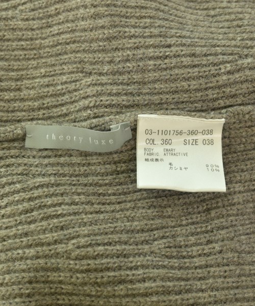 theory luxe（セオリーリュクス）ニット・セーター 茶 サイズ:38(M位) レディース/2200655815082