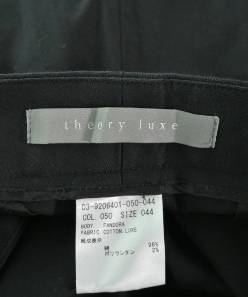 theory luxe（セオリーリュクス）クロップドパンツ 黒 サイズ:44(XL位) レディース/2200657832117