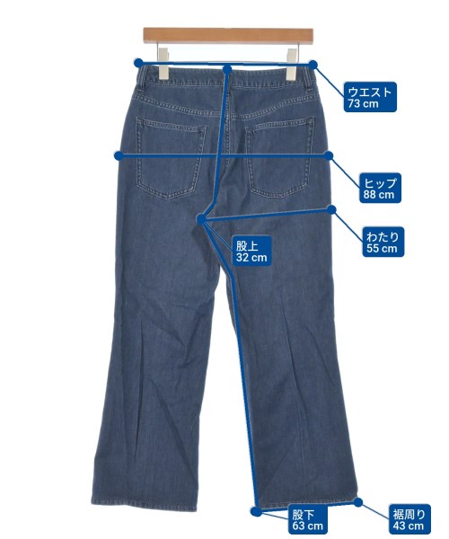 theory luxe（セオリーリュクス）デニムパンツ 青 サイズ:40(L位) レディース/2200657832261