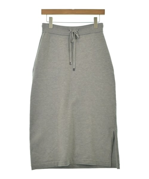 theory luxe(セオリーリュクス)ロング・マキシ丈スカート グレー サイズ:38(M位)/2200657832537