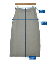 theory luxe（セオリーリュクス）ロング・マキシ丈スカート グレー サイズ:38(M位) レディース/2200657832537