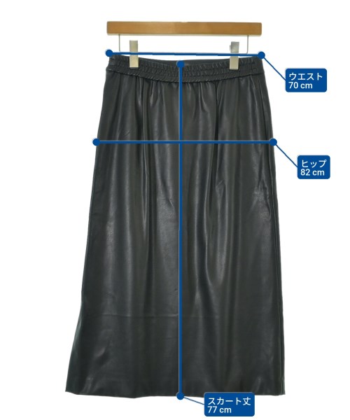 theory luxe（セオリーリュクス）ロング・マキシ丈スカート 黒 サイズ:40(M位) レディース/2200657832766