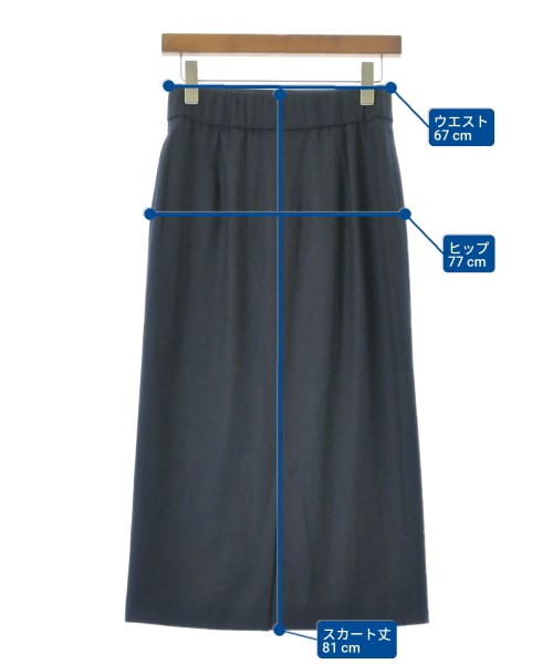 theory luxe（セオリーリュクス）ロング・マキシ丈スカート 紺 サイズ:36(S位) レディース/2200652156065