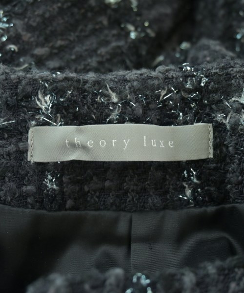 theory luxe（セオリーリュクス）ノーカラージャケット グレー サイズ:38(M位) レディース/2200633700034