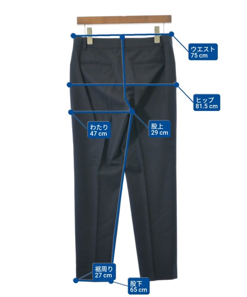 theory luxe（セオリーリュクス）スラックス 紺 サイズ:40(M位) レディース/2200658996030