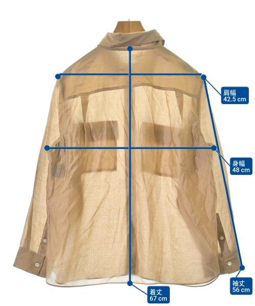 theory luxe（セオリーリュクス）ブラウス ベージュ サイズ:40(M位) レディース/2200659035028