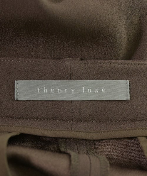 theory luxe（セオリーリュクス）スラックス 茶 サイズ:38(M位) レディース/2200659035059