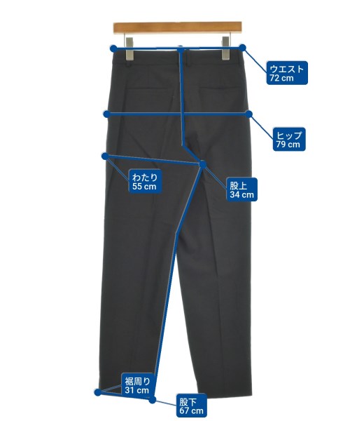 theory luxe（セオリーリュクス）スラックス 黒 サイズ:36(S位) レディース/2200656499038