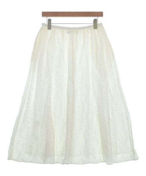 theory luxe（セオリーリュクス）ロング・マキシ丈スカート 白 サイズ:38(M位) レディース/2200657940058
