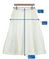theory luxe（セオリーリュクス）ロング・マキシ丈スカート 白 サイズ:38(M位) レディース/2200657940058