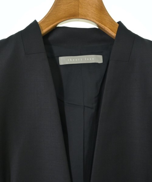 theory luxe（セオリーリュクス）ノーカラージャケット 紺 サイズ:36(S位) レディース/2200660054025