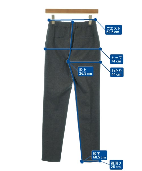 theory luxe（セオリーリュクス）スラックス グレー サイズ:34(XS位) レディース/2200647645024