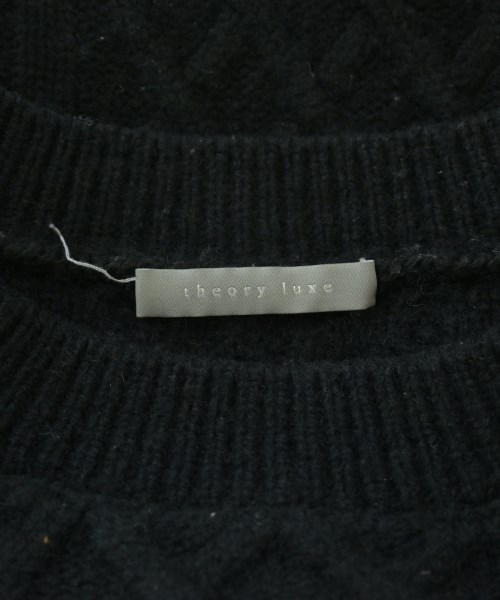 theory luxe（セオリーリュクス）ニット・セーター 黒 サイズ:38(M位) レディース/2200659249012
