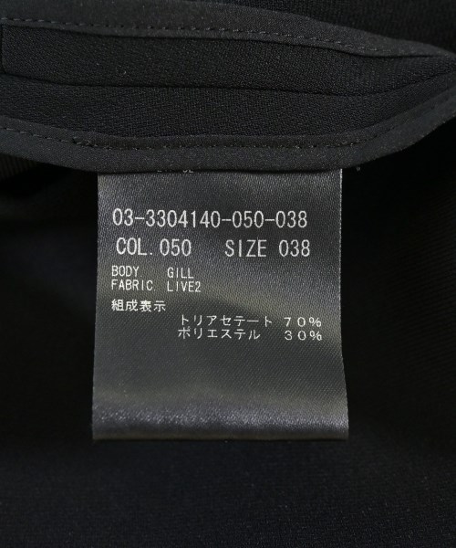 theory luxe（セオリーリュクス）ノーカラージャケット 黒 サイズ:38(M位) レディース/2200711018082