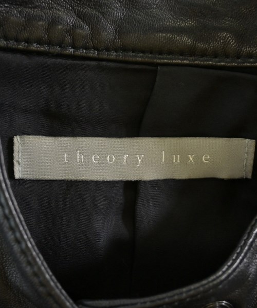 theory luxe（セオリーリュクス）ライダース 黒 サイズ:38(M位) レディース/2200711174023