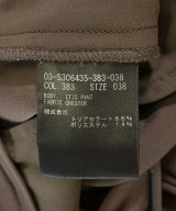 theory luxe（セオリーリュクス）スラックス 茶 サイズ:38(M位) レディース/2200711174054