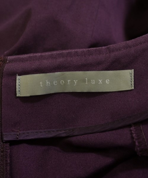 theory luxe（セオリーリュクス）ひざ丈スカート 紫 サイズ:38(M位) レディース/2200708629024