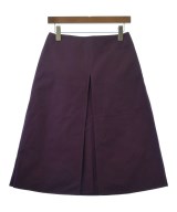 theory luxe（セオリーリュクス）ひざ丈スカート 紫 サイズ:38(M位) レディース/2200708629024