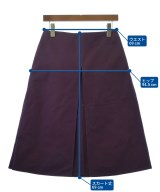 theory luxe（セオリーリュクス）ひざ丈スカート 紫 サイズ:38(M位) レディース/2200708629024