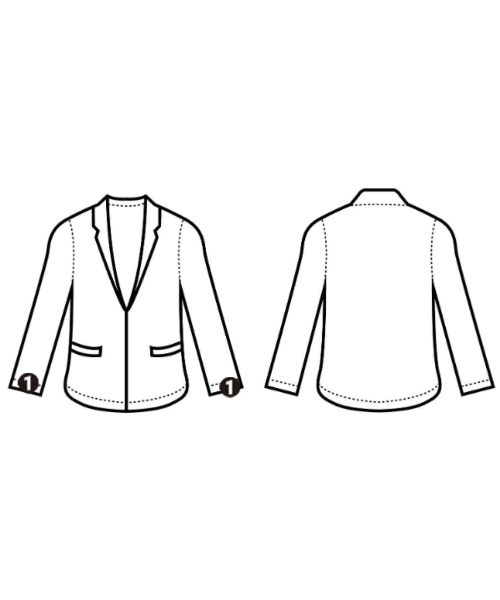 theory luxe（セオリーリュクス）ノーカラージャケット 黒 サイズ:38(M位) レディース/2200711627031