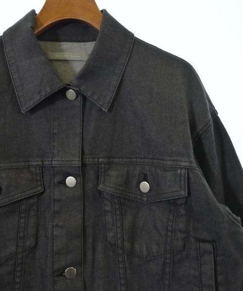 theory luxe（セオリーリュクス）デニムジャケット グレー サイズ:38(M位) レディース/2200711659018