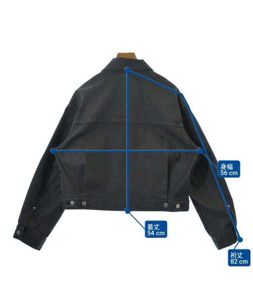 theory luxe（セオリーリュクス）デニムジャケット グレー サイズ:38(M位) レディース/2200711659018