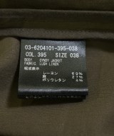 theory luxe（セオリーリュクス）ノーカラージャケット カーキ サイズ:38(M位) レディース/2200711659032