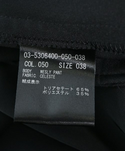 theory luxe（セオリーリュクス）スラックス 黒 サイズ:38(M位) レディース/2200709992011
