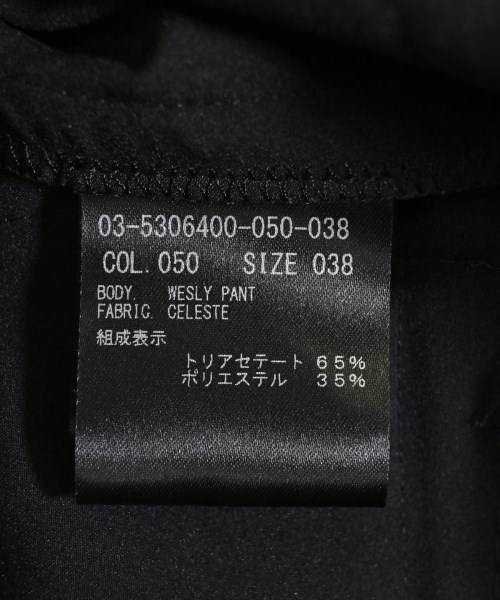 theory luxe（セオリーリュクス）スラックス 黒 サイズ:38(M位) レディース/2200709992028