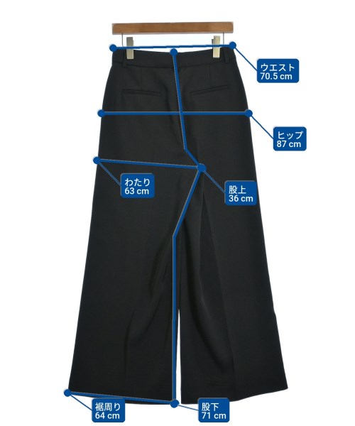 theory luxe（セオリーリュクス）スラックス 黒 サイズ:38(M位) レディース/2200709992028