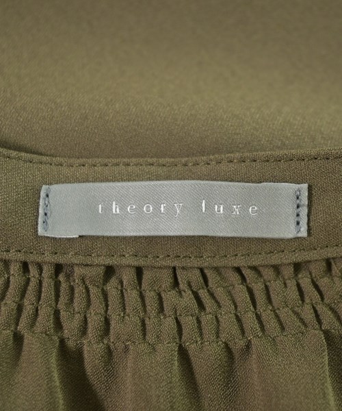 theory luxe（セオリーリュクス）ブラウス 茶 サイズ:38(M位) レディース/2200709992035