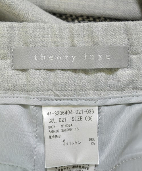 theory luxe（セオリーリュクス）クロップドパンツ グレー サイズ:36(S位) レディース/2200713255027