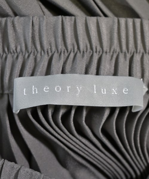 theory luxe（セオリーリュクス）ロング・マキシ丈スカート グレー サイズ:38(M位) レディース/2200709919025