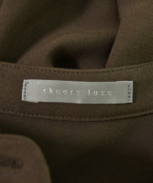 theory luxe（セオリーリュクス）ブラウス 茶 サイズ:38(M位) レディース/2200713584028