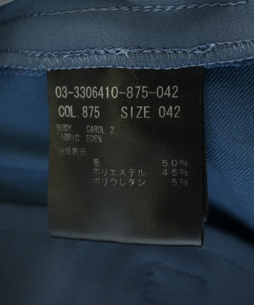 theory luxe（セオリーリュクス）スラックス 青 サイズ:42(L位) レディース/2200713821116