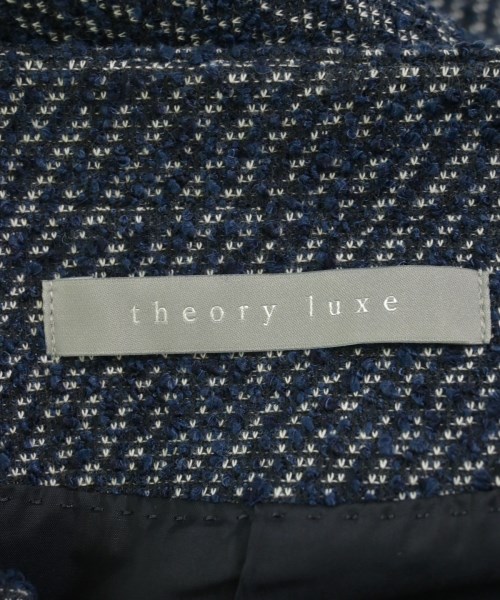 theory luxe（セオリーリュクス）ノーカラージャケット 紺 サイズ:30(XXXS位) レディース/2200709738039