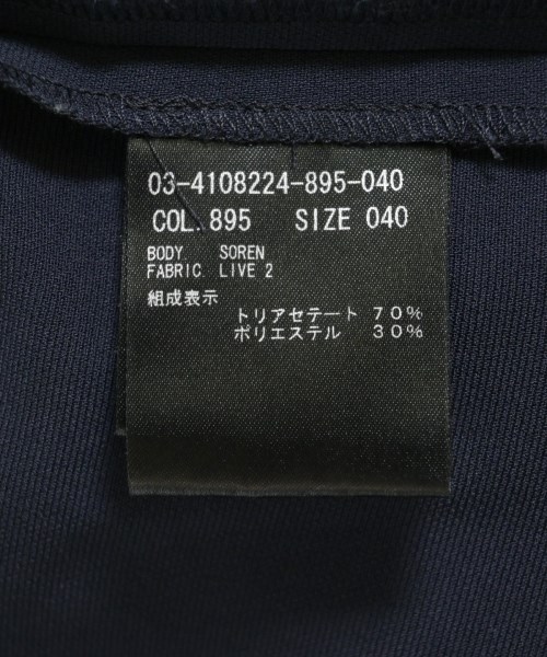 theory luxe（セオリーリュクス）ブラウス 紺 サイズ:40(M位) レディース/2200714846033