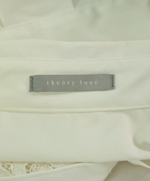 theory luxe（セオリーリュクス）カジュアルシャツ 白 サイズ:38(M位) レディース/2200714846064