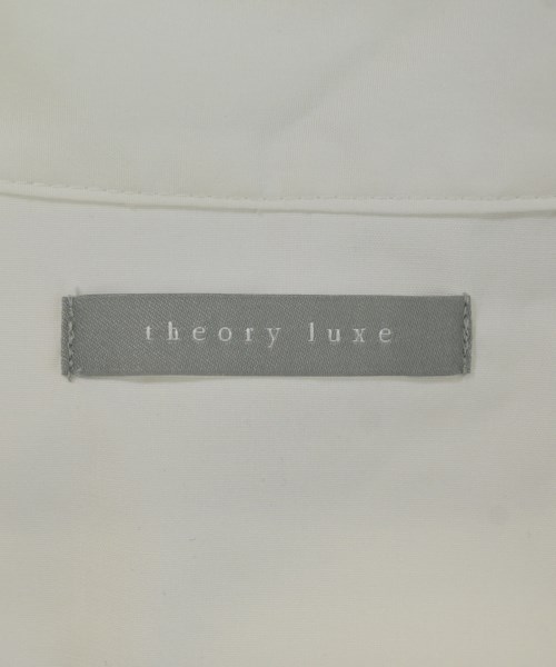 theory luxe（セオリーリュクス）カジュアルシャツ 白 サイズ:38(M位) レディース/2200714846088