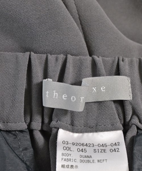 theory luxe（セオリーリュクス）スラックス グレー サイズ:42(L位) レディース/2200714984018
